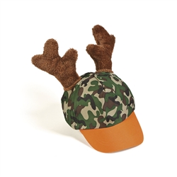 CAMO/REINDEER BASEBALL CAP