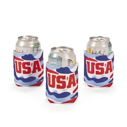 PATRIOTIC CAMO CAN COVERS