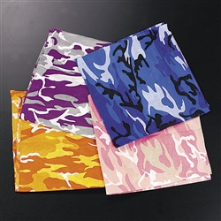 BRIGHT CAMOUFLAGE BANDANNAS