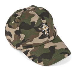 CAMO CROSS BASEBALL HAT