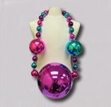 Pink, Purple and Turquoise Jumbo Beads