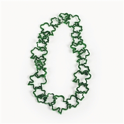 Shamrock-Shaped Link Necklace | Party Supplies