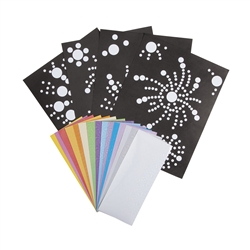 Firework Prism Sticker Dot Activities | Party Supplies