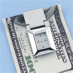 Money Clip with Clock