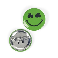 MINI SHAMROCK SMILE FACE BUTTONS(4DZ)