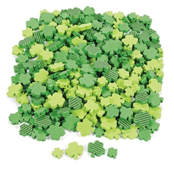 Foam St. Patrick's Day Shamrock Beads | St. Patrick's Day Party Supplies