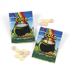 Pot of Gold Candy Fun Pack | St. Patrick's Day Party Favors