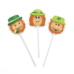 Leprechaun Character Suckers | St. Patrick's Day Party Favors