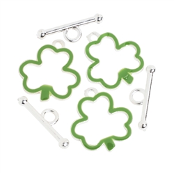 Shamrock Toggle Clasp | Party Supplies