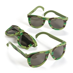 Camo Army Sunglasses | Party Supplies