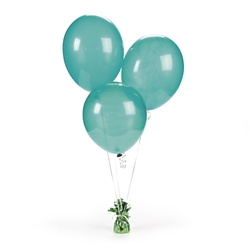 11" Latex Emerald Green Balloons