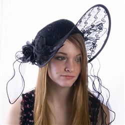 Kentucky Derby Black Classic Hat | Kentucky Derby Apparel