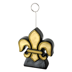 Fleur De Lis Photo/Balloon Holder | Kentucky Derby Table Decorations | Mardi Gras Party Supplies