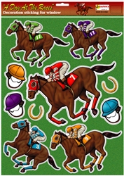 Day at the Races Window Decor | Kentucky Derby Party Supplies