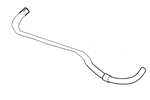 Saab 99-09 9.5 POWER STEERING SUCTION HOSE 4CYL 12758037