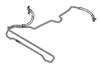 Saab 9.3 2006-2010 V6 HIGH PRESSURE STEERING LINE LESS XWD 12767437