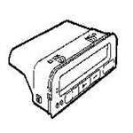 Saab 9.3 99-02 SID UNIT WITHOUT TRIP 12806118