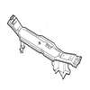 Saab 9.3 99-02 RADIATOR SUPPORT 4337549