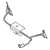 Saab 9.3 99-02 CONV TOP HOSE U 4856548