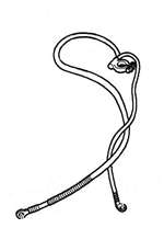 Saab 99-01 9.5 V6 POSITIVE BATTERY CABLE 5106687