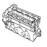 Saab 9.3 99-03 235R, 205L, 205R CYLINDER HEAD 9186933