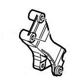 Saab 9.3 2005-2010 6SPD MOTOR BRACKET MANUAL 9191126