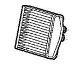 Saab 9.3 2003-2010 HEATER CORE 93171801