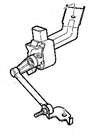 Saab 9.3 2003-2010 LESS XWD REAR CENTER OF GRAVITY SENSOR