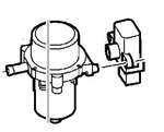 Saab 9.3 2006-2010 V6 BRAKE VACCUM PUMP 93191598