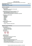 SDS Ammonia Solution, 25% w/w as NH,  AH2400-Q, Ammonia Solution UN2672 - 1 Liter Container.