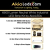 AkioLED Neutral White LED Strip Kit