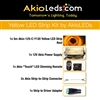 AkioLED Yellow LED Strip Kit