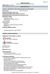 Acetic Acid SDS