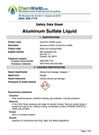 Aluminium Sulfate-Liquid SDS