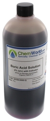 2% Boric Acid Solution - 1 Liter