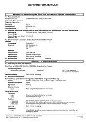 ChemWorld Chiller Coolant 1000 SDS (German)