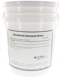 DeIonized Water (Type II) - 5 Gallons