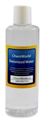 DeIonized Water (Type II) - 8 oz