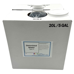 Deionized Water Type IV - 20 liters