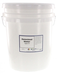 DeIonized Water Type IV - 5 Gallons