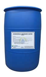 ChemWorld Deionized Water - 55 gallons