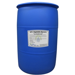 Glycerin and Water - 55 Gallon Drums