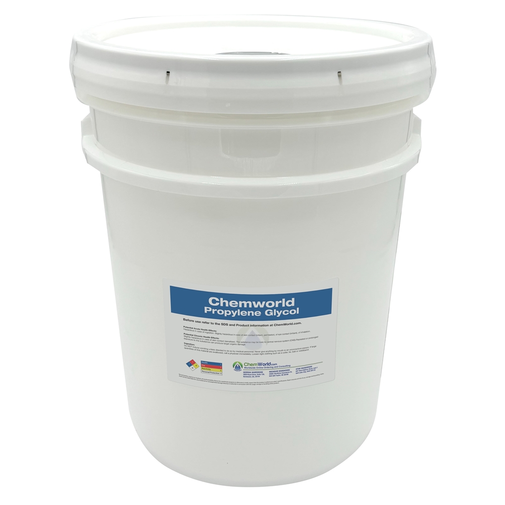 Propylene Glycol Pails - Michigan, Utah, Georgia