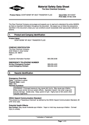DOWTHERM RP SDS