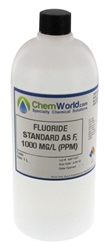Fluoride Standard as F, 1000 mg/L (ppm)