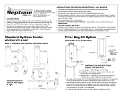 Neptune Installation Product Bulletin