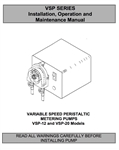 Instruction Manual  MEC-O-MATIC VSP SERIES