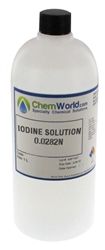 Iodine Solution 0.0282N