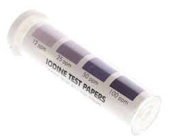 Test Strips for Iodine