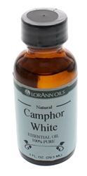 Camphor Oil (White), Natural - 1 oz
